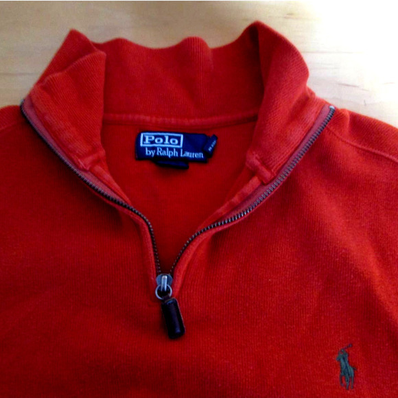 Mens Polo Ralph Lauren 1/2 Zip Up Sweater Pullover - Picture 11 of 12